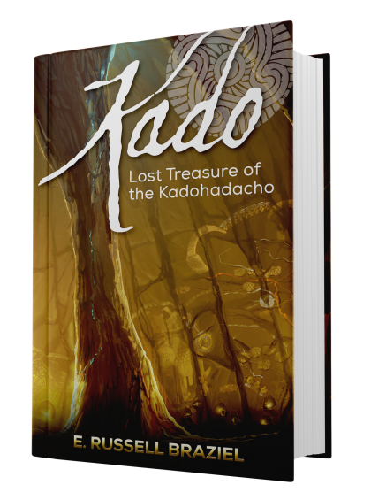 A photo of the book, KADO - Lost Treasure of the Kadohadacho